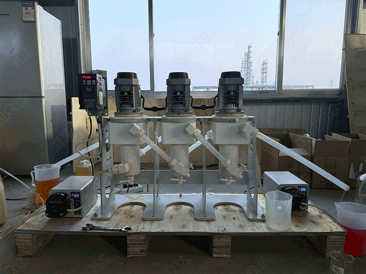 實驗型三級逆流離心萃取機 實驗型三級逆流離心萃取機